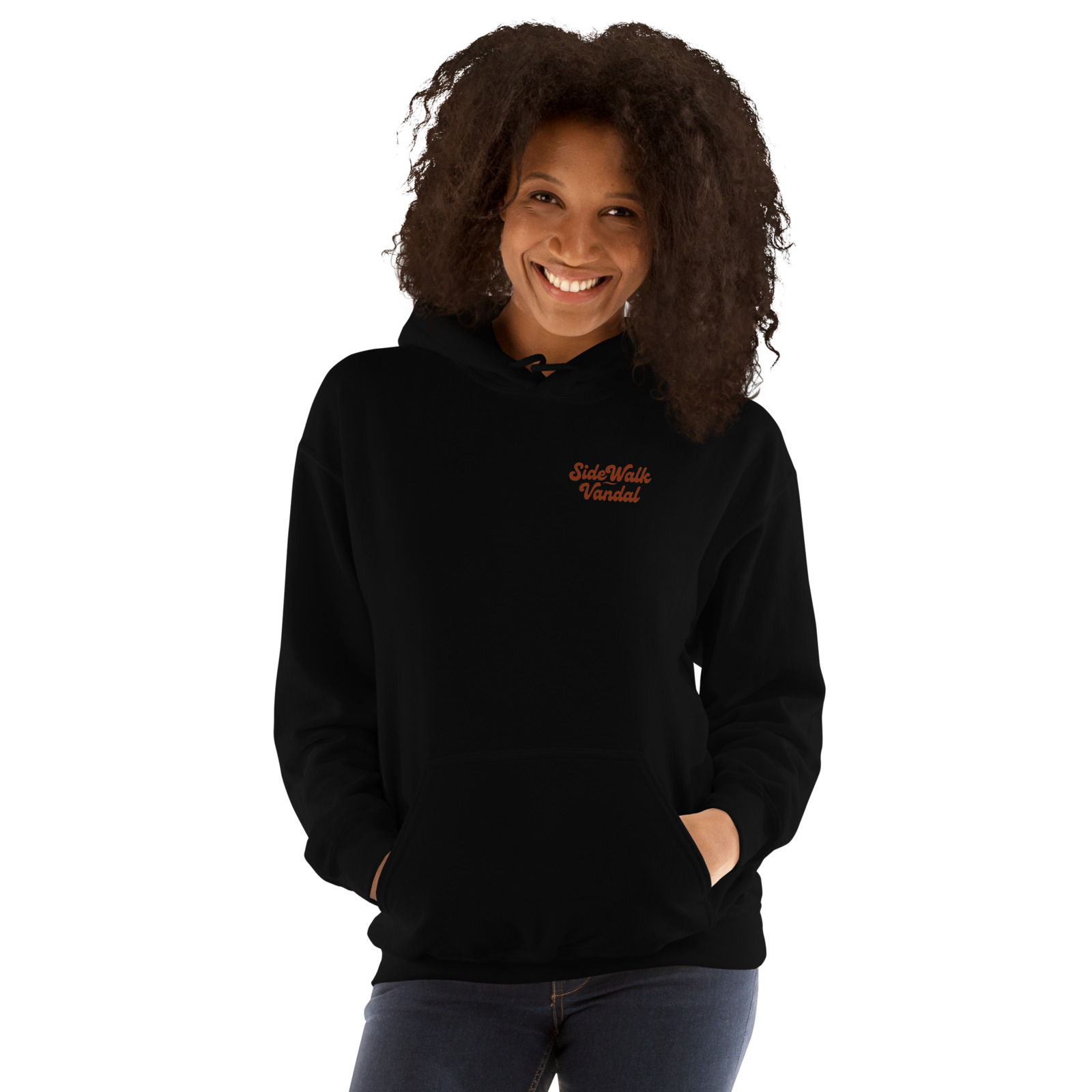 Summit Badge Hoodie — Black