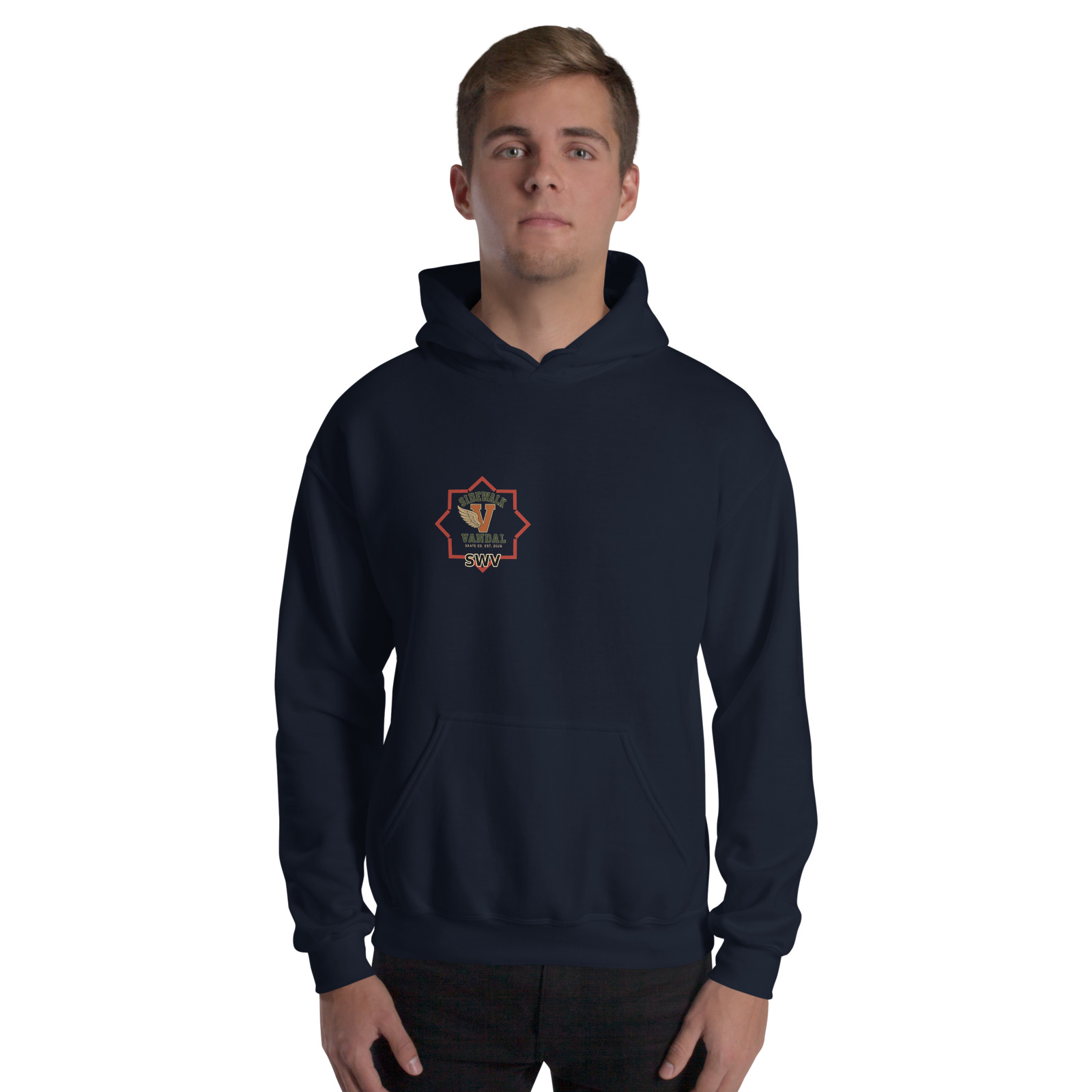 Wingline 26 Hoodie — Navy