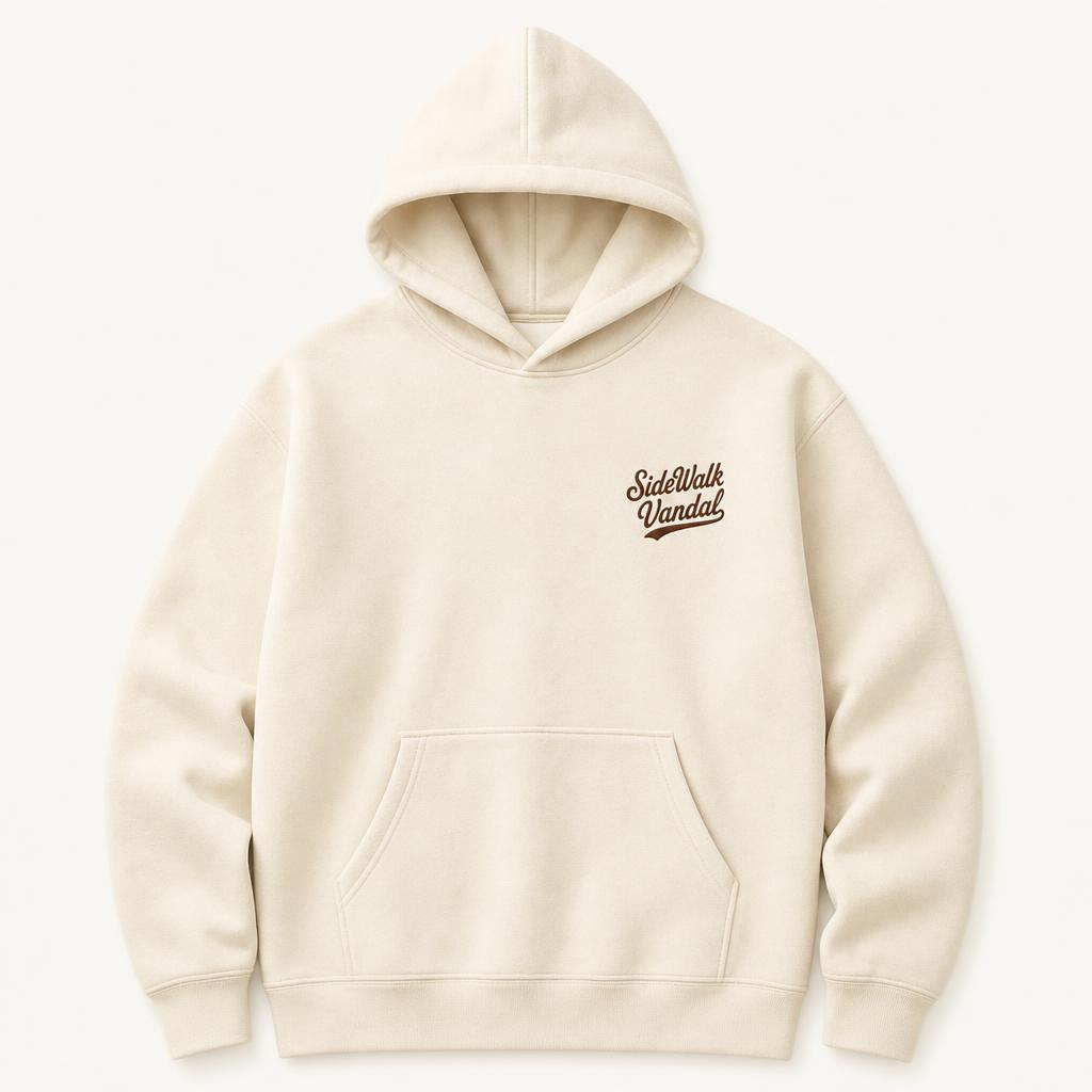 SideWalk Vandal Summit Badge Hoodie — Sand